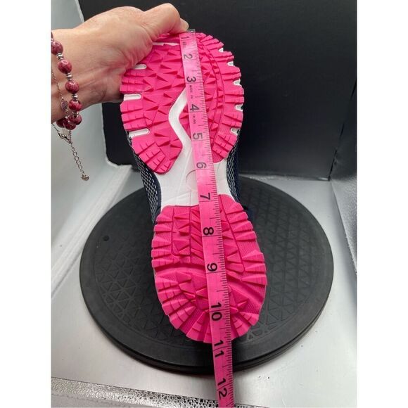 Lamincoa Women Air Running Shoes Athletic Sneakers Non Slip Blue Pink Size 7.5-8 - Picture 9 of 16